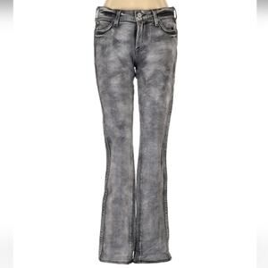 Size 25 Vince boot cut high rise gray acid wash jeans